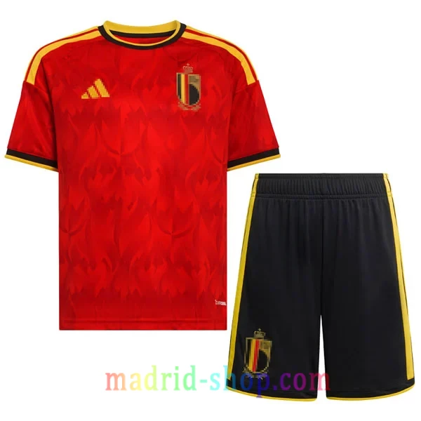 Camiseta Bélgica Niño Primera Equipación 2026 Camiseta Bélgica Niño Primera Equipación 2026