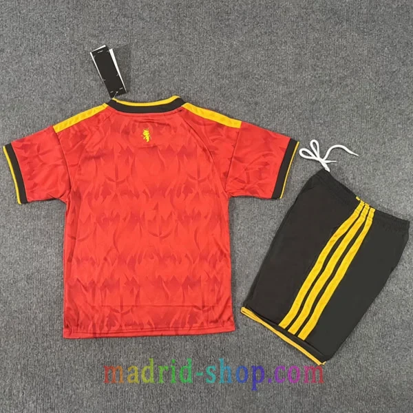 Camiseta Bélgica Niño Primera Equipación 2026 Camiseta Bélgica Primera Equipación 26 Niño