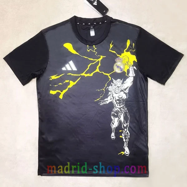 Camiseta Real Madrid Marvel Avengers 2025-26 Negra Camiseta Real Madrid Marvel Avengers 2025-26 Negra - Imagen 2