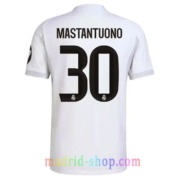 Franco Mastantuono Camiseta Real Madrid Primera Equipación 2025-26 Versión Jugador Franco Mastantuono Camiseta Real Madrid Primera Equipación 2025-26 Versión Jugador