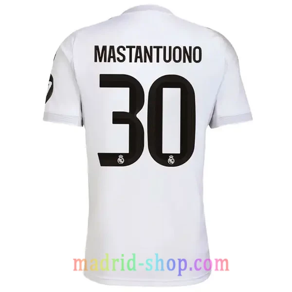 Franco Mastantuono Camiseta Real Madrid Primera Equipación 2025-26 Franco Mastantuono Camiseta Real Madrid Primera Equipación 2025-26