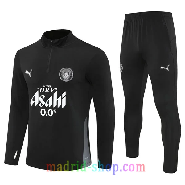 Sudadera de Entrenamiento Manchester City 2025-26 Niño Negro Sudadera de Entrenamiento Manchester City 2025-26 Niño Negro