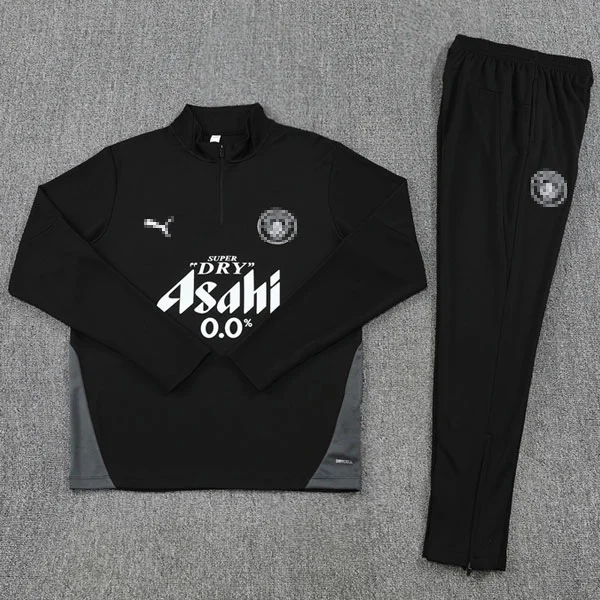 Sudadera de Entrenamiento Manchester City 2025-26 Negro Sudadera de Entrenamiento Manchester City 2025-26 Negro - Imagen 2