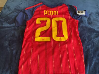 Camiseta España Pedri Primera Equipación 2026 Rojo