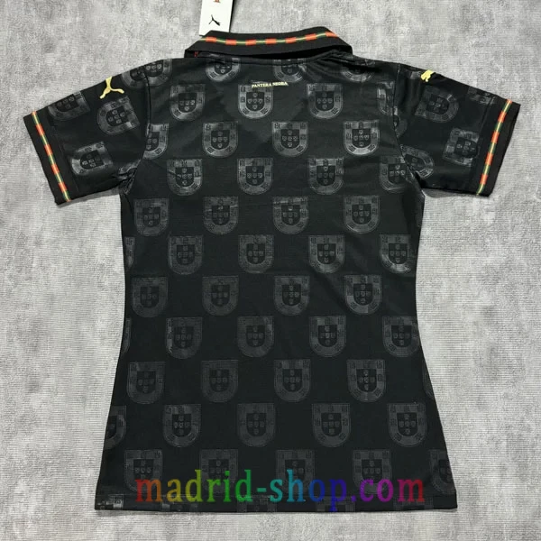 Camiseta Portugal Pantera Negra 2026 Mujer Camiseta Portugal Pantera Negra 2026 Mujer - Imagen 3