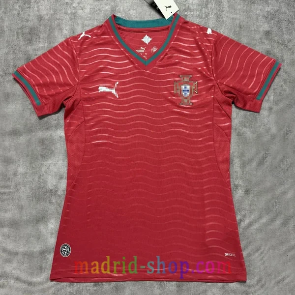 Camiseta Portugal Mujer Primera Equipación 2026 Camiseta Portugal Primera Equipación 2026 Mujer Kit
