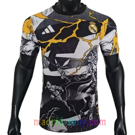 Camiseta Real Madrid Marvel Avengers 2025-26 Blanca Versión Jugador