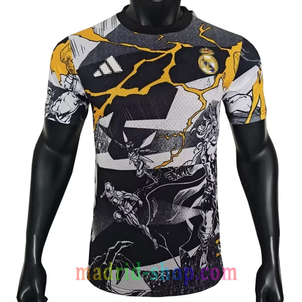 Camiseta Real Madrid Marvel Avengers 2025-26 Blanca Versión Jugador Camiseta Real Madrid Marvel Avengers 2025-26 Blanca Versión Jugador