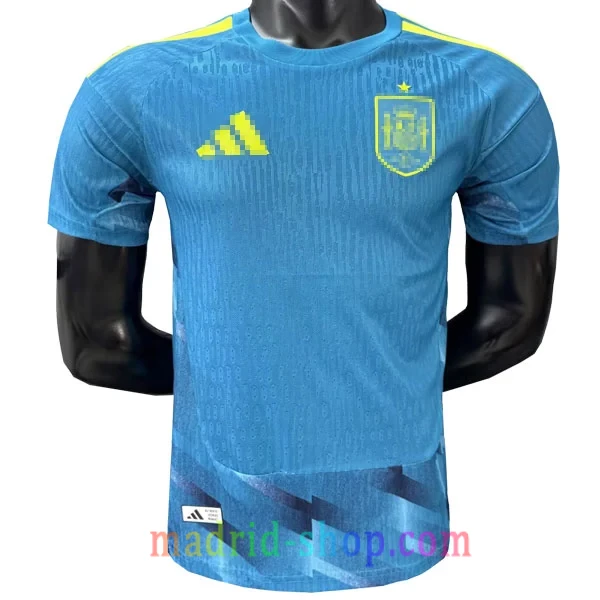 Camiseta de Portero España 2026 Azul Versión Jugador Camiseta de Portero España 2026 Azul Versión Jugador