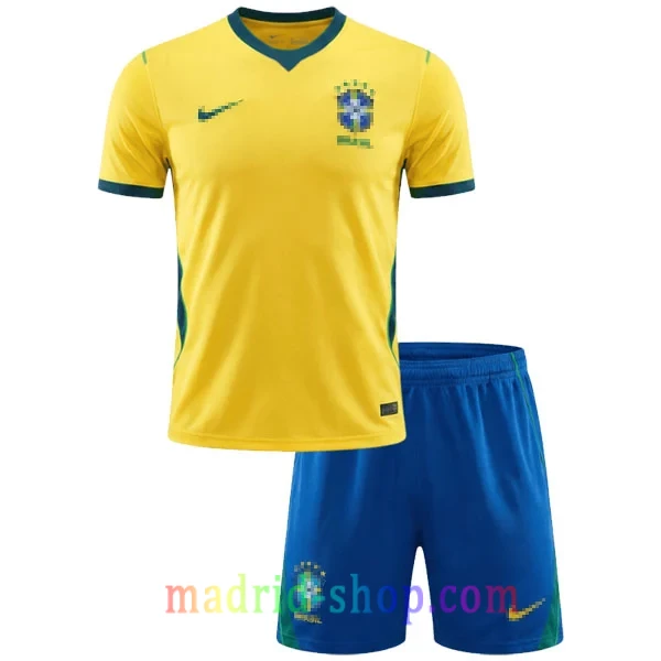 Camiseta Brasil Primera Equipación 2026 Niño Camiseta Brasil Primera Equipación 2026-27 Niño