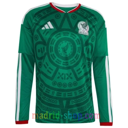Camiseta Verde México Primera Equipación 2026 Manga Larga.