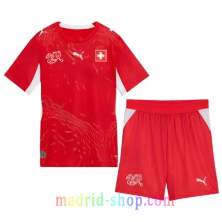 Camiseta Suiza Primera Equipación 2026 para Niño