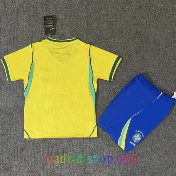 Camiseta Brasil Primera Equipación 2026 Niño Camiseta de Brasil Primera Equipación 2026 Niño Kit