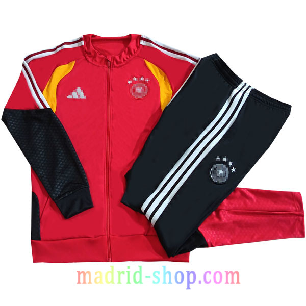 Chándal Alemania 2026-27 Niño Negro Rojo Chándal Alemania 2026-27 Niño Negro Rojo