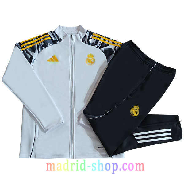 Chándal Real Madrid 2025-26 Niño Blanco Chándal Real Madrid 2025-26 Niño Blanco