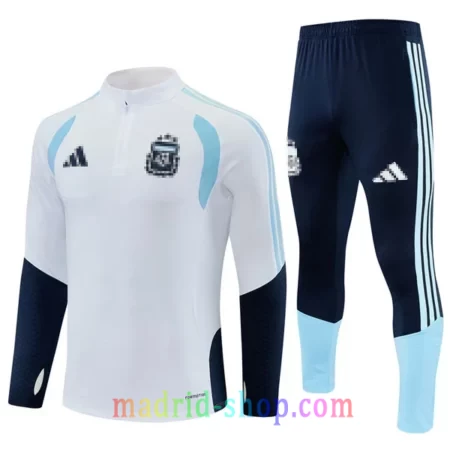 Sudadera de Entrenamiento Argentina 2026 Niño Blanco