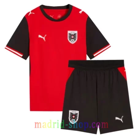 Camiseta Austria Primera Equipación 2026-2027 Niño