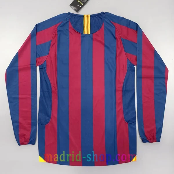 Camiseta FC Barcelona Primera Equipación 2005-06 Manga Larga Camiseta FC Barcelona Primera Equipación 2005-06 Manga Larga - Imagen 2