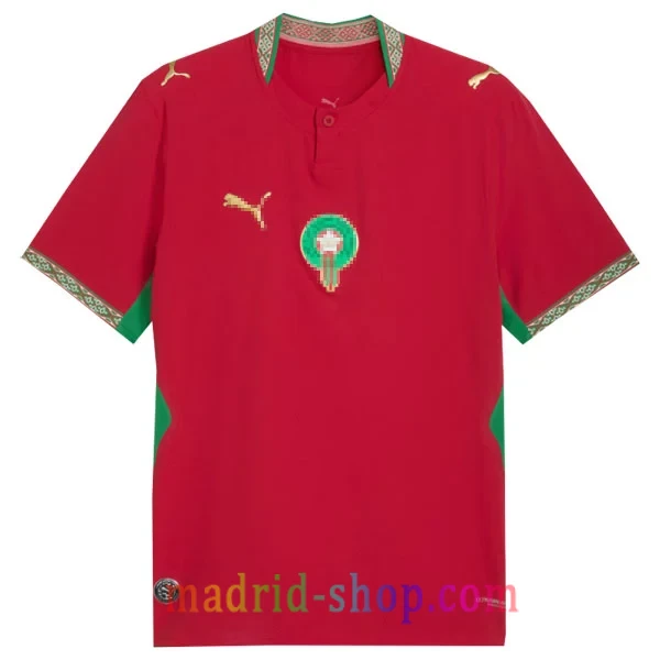 Camiseta Marruecos Primera Equipación 2026 Versión Jugador Camiseta Marruecos Primera Equipación 2026 Versión Jugador