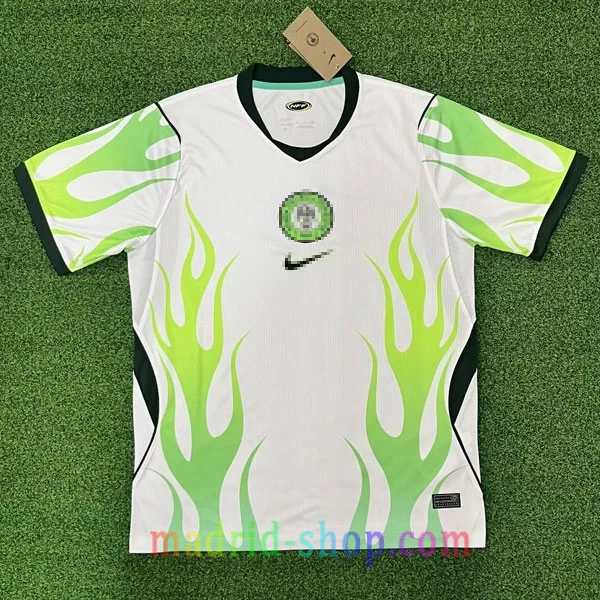 Camiseta Nigeria Segunda Equipación 2026 Camiseta Nigeria Segunda Equipación 2026 Blanca
