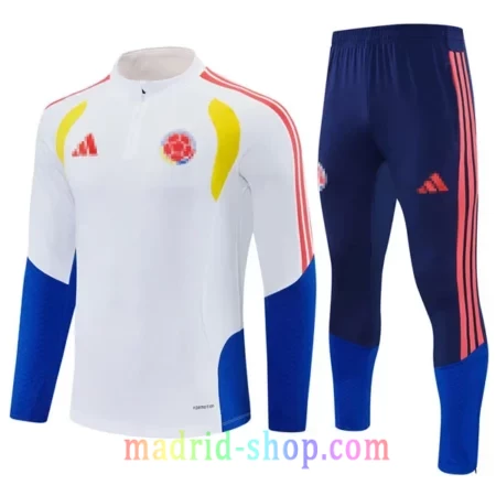 Sudadera de Entrenamiento Colombia 26 Niño Blanco