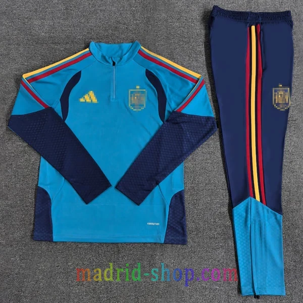 Sudadera de Entrenamiento España 2026 Niño Azul Sudadera de Entrenamiento España 26-27 Niño Azul