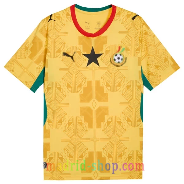 Camiseta Ghana Segunda Equipación 2026 Camiseta Ghana Segunda Equipación 2026 Amarillo