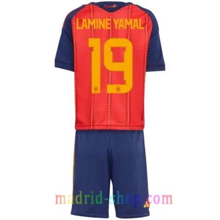 Comprar la camiseta Lamine Yamal España Rojo Primera Equipación 2026 Niño