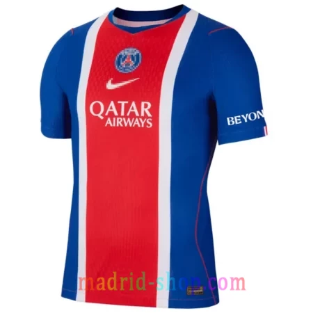Camiseta PSG Primera Equipación 2026-27 Versión Jugador azul real con detalles en goma y corte ajustado.