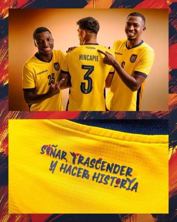 Camiseta de Ecuador para Mundial 2026