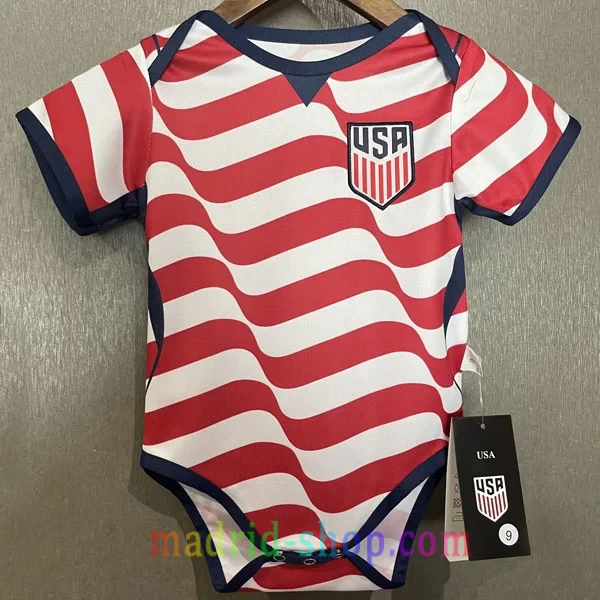 Body Bebé Estados Unidos Primera Equipación 2026 Body Bebé Estados Unidos Primera Equipación 2026