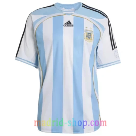 Camiseta Argentina Primera Equipación 2006 Azul y Blanco