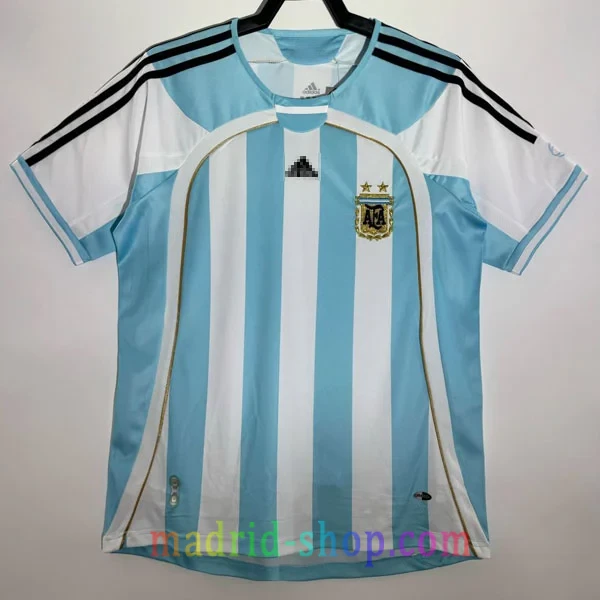 Camiseta Argentina Primera Equipación 2006 Camiseta Argentina Retro Primera Equipación 2006
