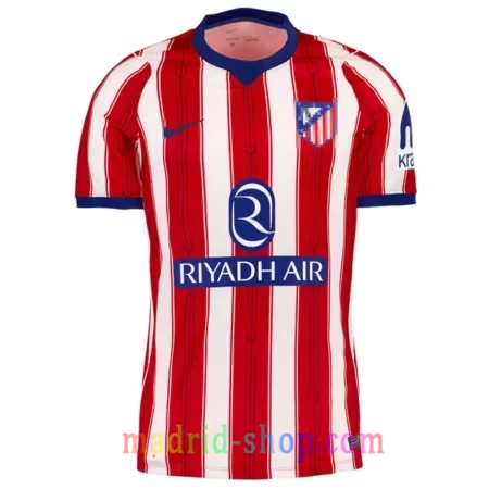 Camiseta Atlético de Madrid Primera Equipación 2026-27 roja y blanca con patrón de tridente.
