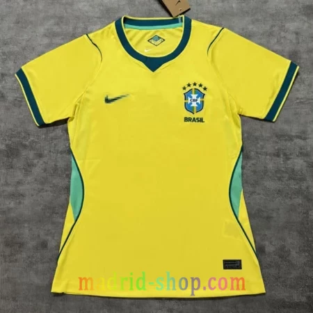 Camiseta Brasil Primera Equipación 2026 Mujer