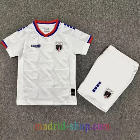 Camiseta Cabo Verde Niño Segunda Equipación 2026 Blanco