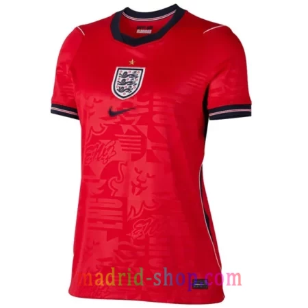 Camiseta Inglaterra Mujer Segunda Equipación 2026 Roja