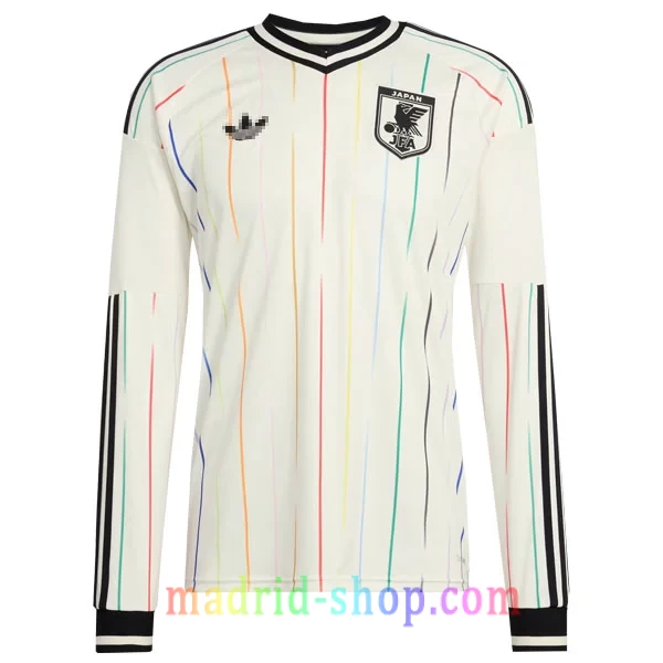 Camiseta Japón Segunda Equipación 2026 Manga Larga Camiseta Japón Segunda Equipación 2026 Manga Larga Blanca