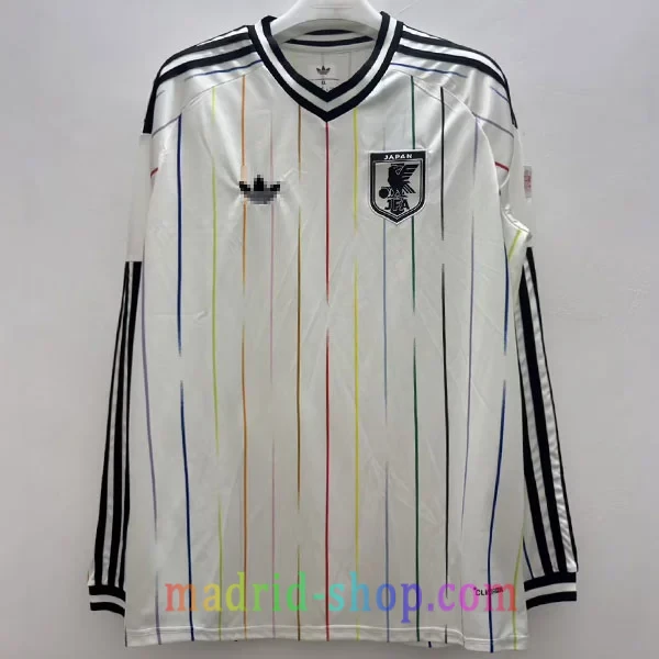 Camiseta Japón Segunda Equipación 2026 Manga Larga Camiseta Japón Segunda Equipación 26-27 Manga Larga Blanca