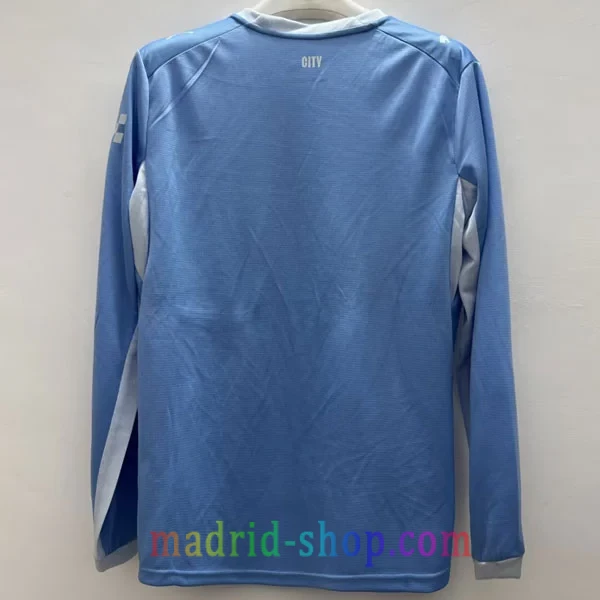 Camiseta Manchester City Primera Equipación 2026-27 Manga Larga Camiseta Manchester City Primera Equipación 2026-2027 Manga Larga