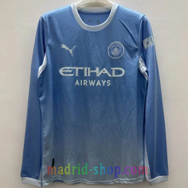 Camiseta Manchester City Primera Equipación 2026-27 Manga Larga Camiseta Manchester City Primera Equipación 26-27 Manga Larga