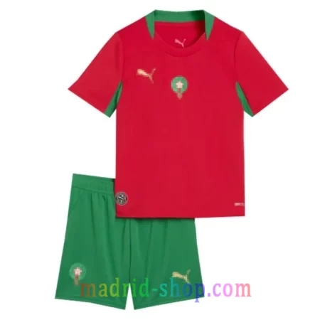 Camiseta Marruecos Primera Equipación 2026 Niño Kit