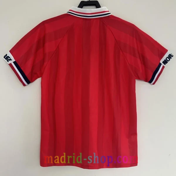 Camiseta Noruega Primera Equipación 1998 Rojo Camiseta Noruega Primera Equipación 1998 Roja