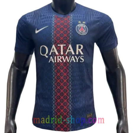 Camiseta PSG Primera Equipación 2025-26 Versión Jugador UCL 2 Estrellas