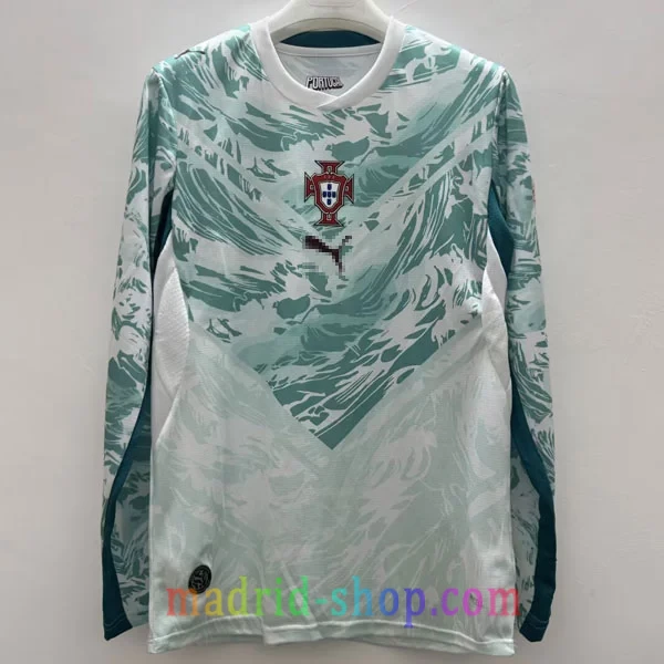 Camiseta Portugal Segunda Equipación 2026 Manga Larga Camiseta Portugal Segunda Equipación 26 Manga Larga