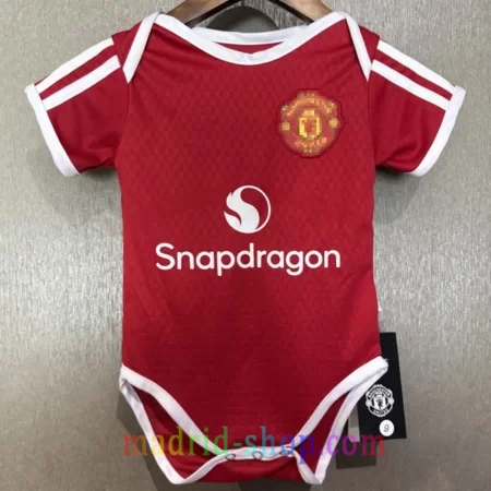 Body Bebé Manchester United Primera Equipación 26-27 Roja