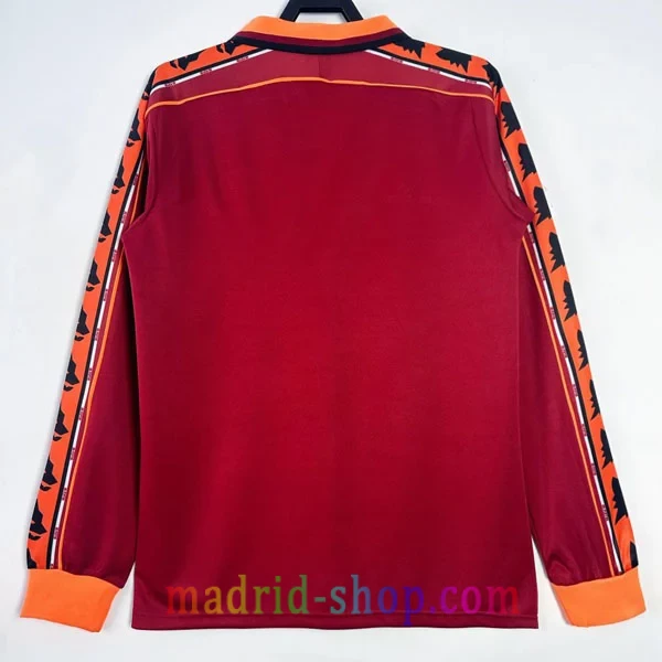 Camiseta AS Roma Primera Equipación 1998-99 Manga Larga Camiseta AS Roma Primera Equipación 1998-99 Manga Larga