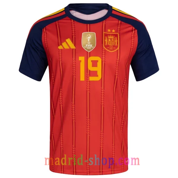 Camiseta España 2 Estrellas Lamine Yamal Primera Equipación 2026 Roja Camiseta España 2 Estrellas Lamine Yamal Primera Equipación 2026 Roja