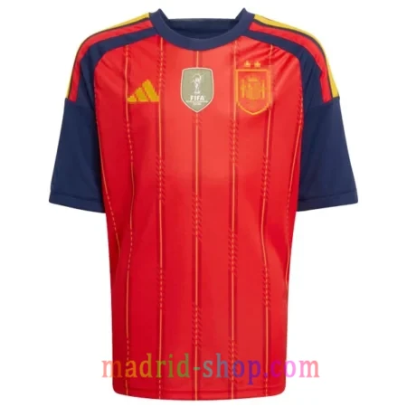 Camiseta España 2 Estrellas Primera Equipación 2026 Niño