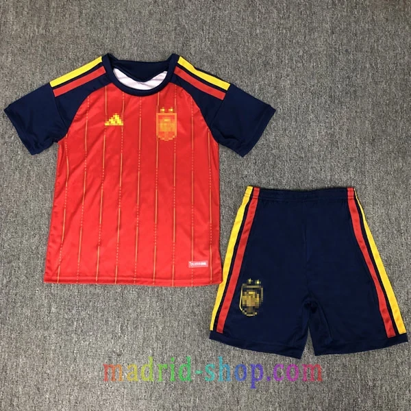 Camiseta España 2 Estrellas Primera Equipación 2026 Niño Camiseta España 2 Estrellas Primera Equipación 2026 Niño Kit